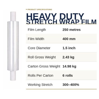 Extended Core Film Clear 23mu - 6 Rolls per Box